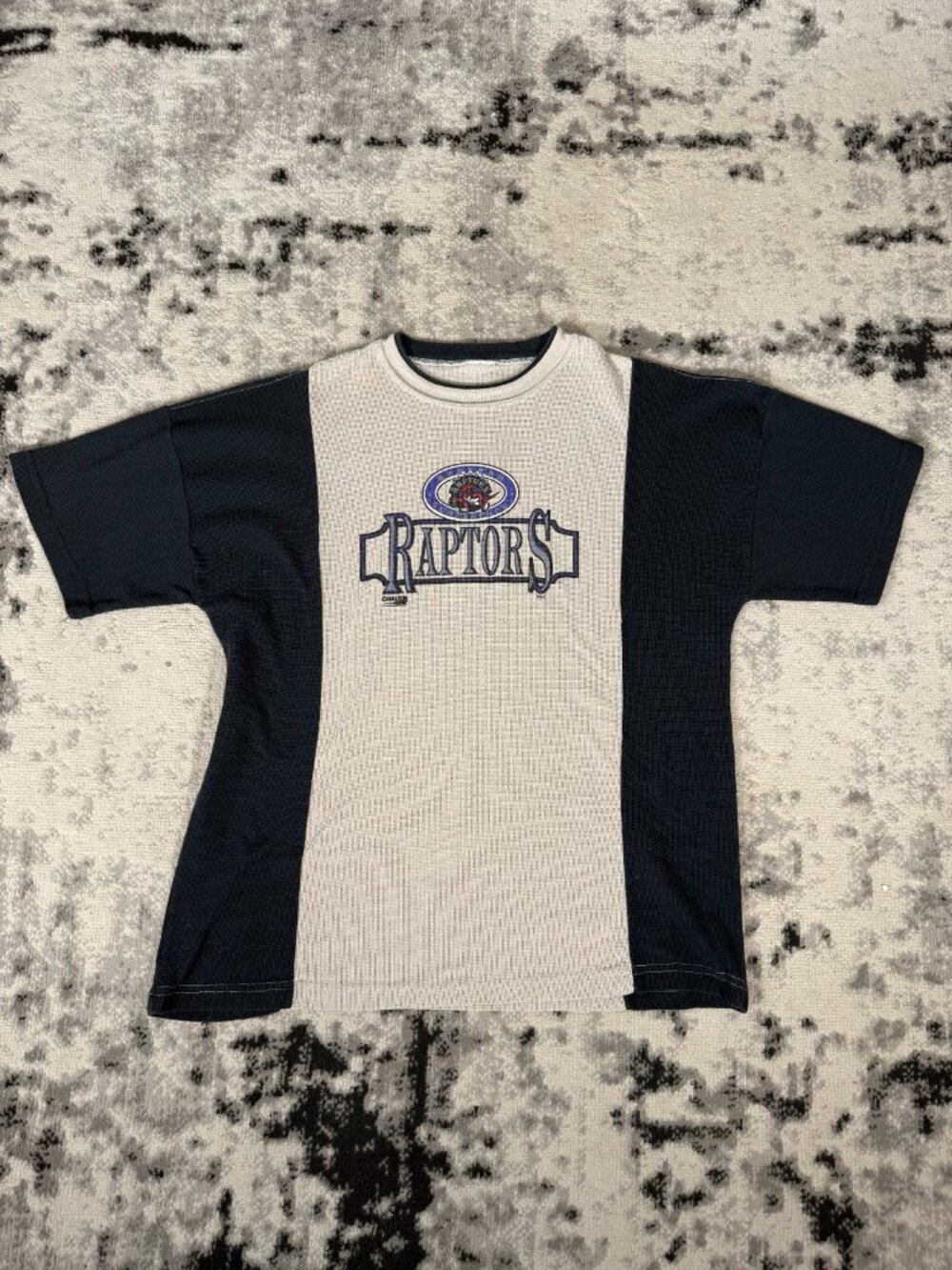 Vintage NBA Toronto Raptors Waffle Boxy T-Shirt